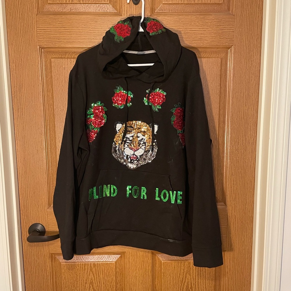 Blind for love homemade Gucci look alike sweatshirt